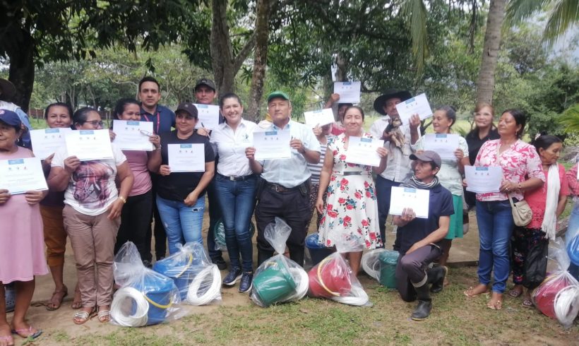 Cierre programa de inversión social en las veredas El Pretexto y La Palmira, Nunchía – Casanare.